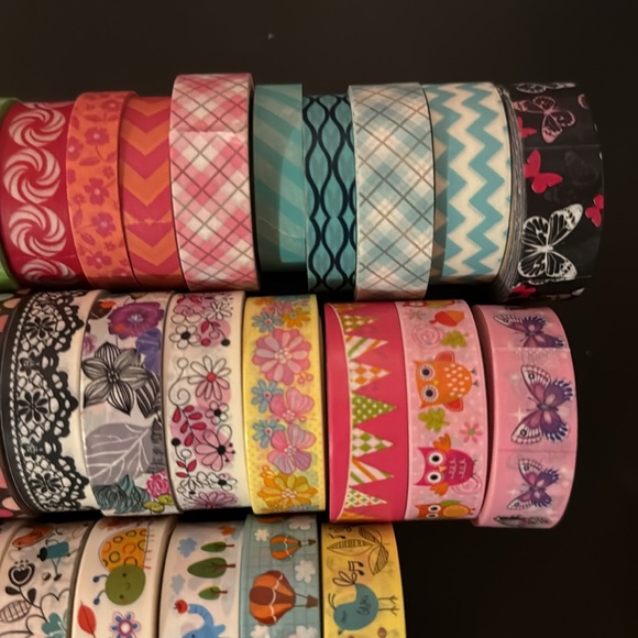 Colorful Decorative Washi Tape Bundle - Picture 3 of 5